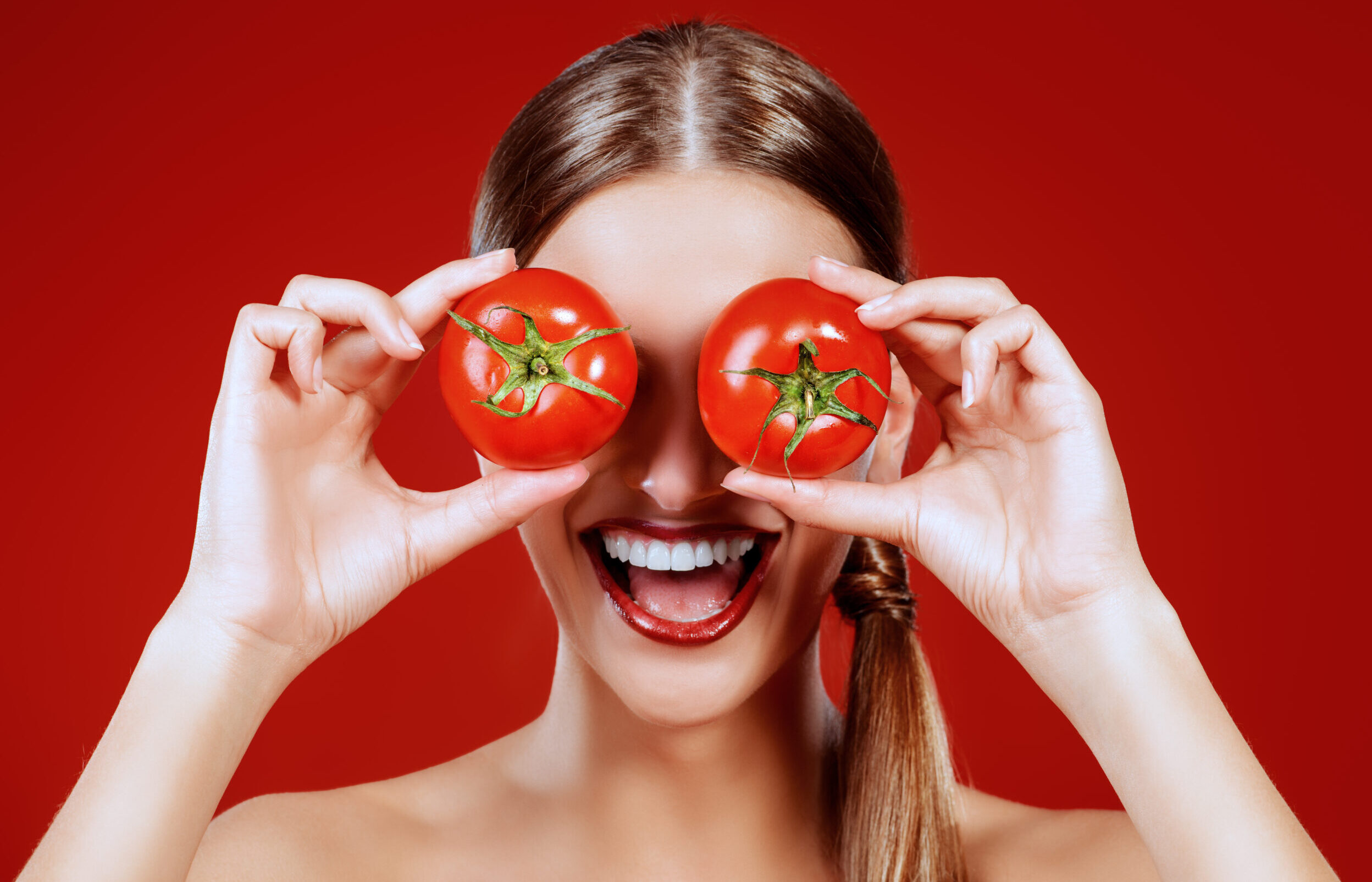 red tomatoes