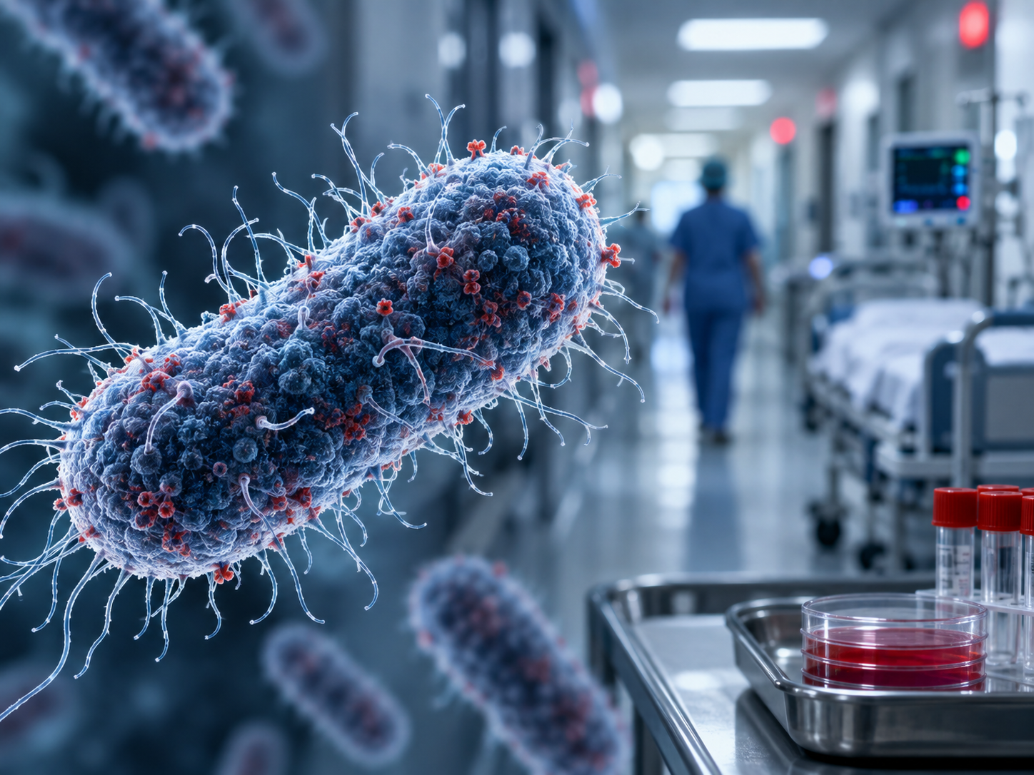 Rätsel um Quelle für Krankenhauskeim: Hochresistentes Bakterium breitet sich international aus