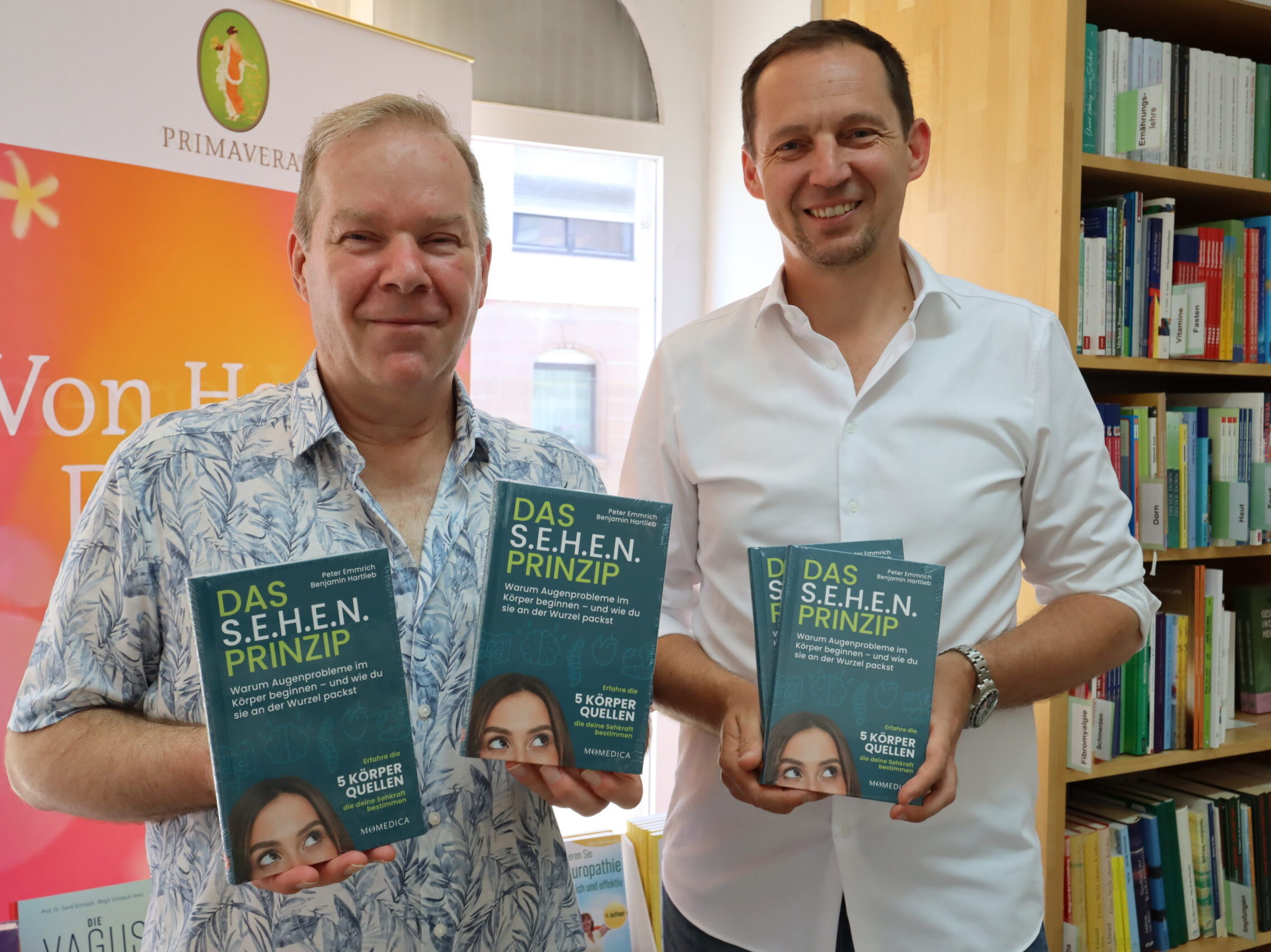 „Das S.E.H.E.N. Prinzip“ – neues Buch zur Augengesundheit vom Autorenduo Emmrich und Hartlieb
